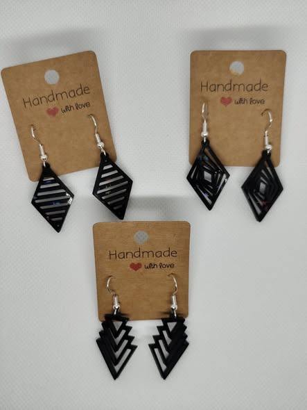 Boucles géométriques, Noir
